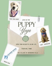 Puppy Yoga With Leaderdogs For The Blind