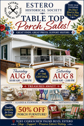 Table Top Treasures Porch Sale