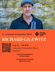 Richard Gilewitz Solo 6 and 12 string acoustic guitar concert