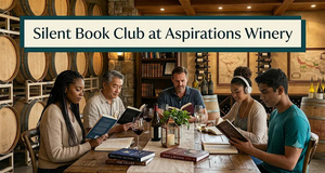 Silent Book Club at Aspirations Winery