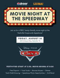 Movie Night at the Speedway