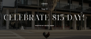 All Day celebrate 813 Day at Hotel Haya!