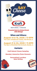 Back-to-School Family Experience with Kraft Natural Cheese