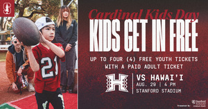 Stanford Football: Cardinal Kids Day vs. Hawaii