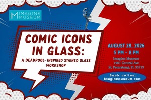 Comic Icons in Glass: A Deadpool-Inspired Stained Glass Workshop
