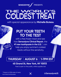 Experience the World's Coldest Treat with Sensodyne & Michelle Buteau