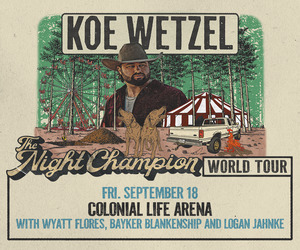 Koe Wetzel: The Night Champion World Tour