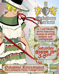 Oakstone Market to be held August 29 in Cottage Grove