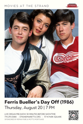 Movies at The Strand: Ferris Bueller's Day Off (1986)