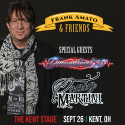 Frank Amato and Friends at The Kent Stage on September 26th