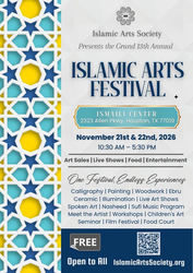 13th Annual Islamic Arts Festival 2026