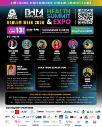 Elevate Your Well‐Being at the FREE Harlem Week Health Summit!