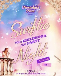 Taylor Swift Night NYC at EDEN NYC | Taylor Swift Dance Party – Aug 8