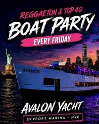 Reggaeton Boat Party NYC at Avalon Yacht – Every Friday