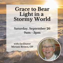 Grace to Bear Light in a Stormy World