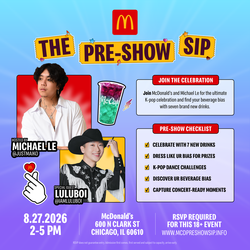 MCDONALD'S PRESENTS: THE PRE-SHOW SIP