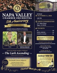 Napa Valley Chamber Orchestra Benefit Concert