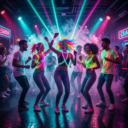 The Neon Oasis