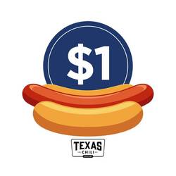 Athletics vs. Texas Rangers — $1 Hot Dog Night