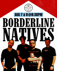 Borderline Natives Live at Tin Roof This Weekend!