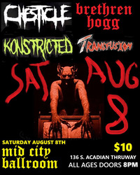 8/8: Brethren Hogg, Chesticle, Transfusion, Konstricted