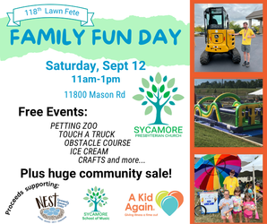 118th Sycamore Presbyterian Church Lawn Fete Family Fun Day