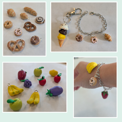 NEW CLASS! POLYMER CLAY MAGNETS OR CHARMS!