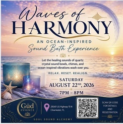Waves of Harmony Sound Bath Experience at GŪD Essence Clearwater