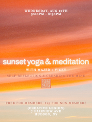 Sunset Yoga & Meditation at (Creative Legion)