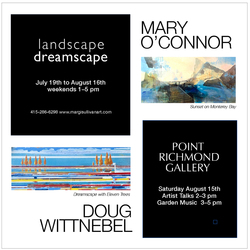 Artist Talk and Live Music at Point Richmond Gallery