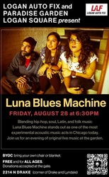 Luna Blues Machine Performs