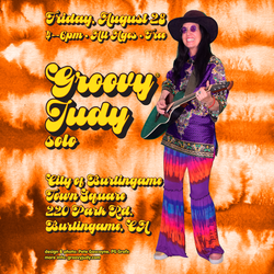 Groovy Judy Solo at Burlingame Town Square