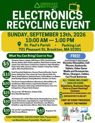 Brockton Electronics Recycling Drive