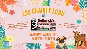 Hellerick’s Adventure Farm Luau Fundraiser for Animal Rescue