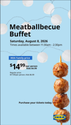 IKEA FRISCO to Host "Meatballbecue" Family Dining Experience Celebrating Storage & Organization Sea