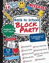 Mercy Chefs’ Back to School Block Party