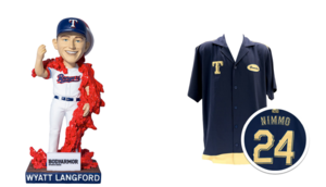 Tampa Bay Rays vs. Texas Rangers — Blue Bell Ice Cream Day & BODYARMOR Bath Dumping Bobblehead Night