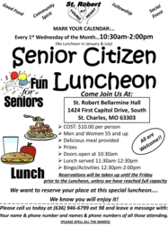 A Senior Citizen Luncheon
