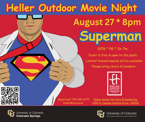 Welcome Back Outdoor Movie Night at the Heller Center