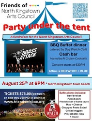 Brass Attack fundraiser at the NK beach