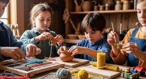 Colonial Craft Workshop for Kids