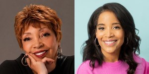 Wanda Herndon with Angela Poe Russell
