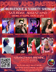 Pours and Pasties Burlesque and Variety Show!