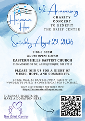 Harmonies of Hope- Concert Benefiting The Grief Center