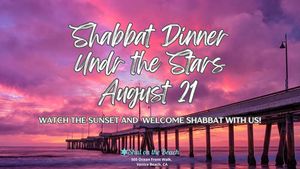 Shabbat Dinner Under the Stars