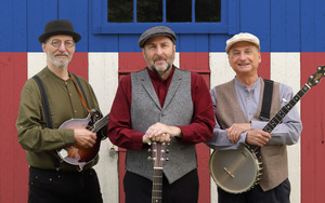 8/28/26 7pm Lost Radio Rounders (Tom Lindsay, Michael Eck, Paul Jossman) @ Valley Falls Free Library