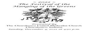 Churubusco United Methodist Church "Hanging of the Greens" Christmas program