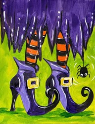"Witchy Whimsy" In-Studio Paint Party!