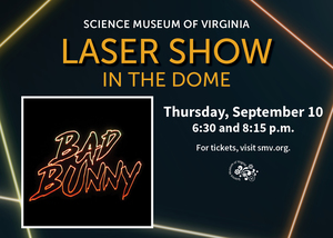 Laser Show: Bad Bunny