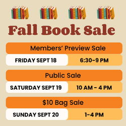Used Book Sale -- Members' Preview Night